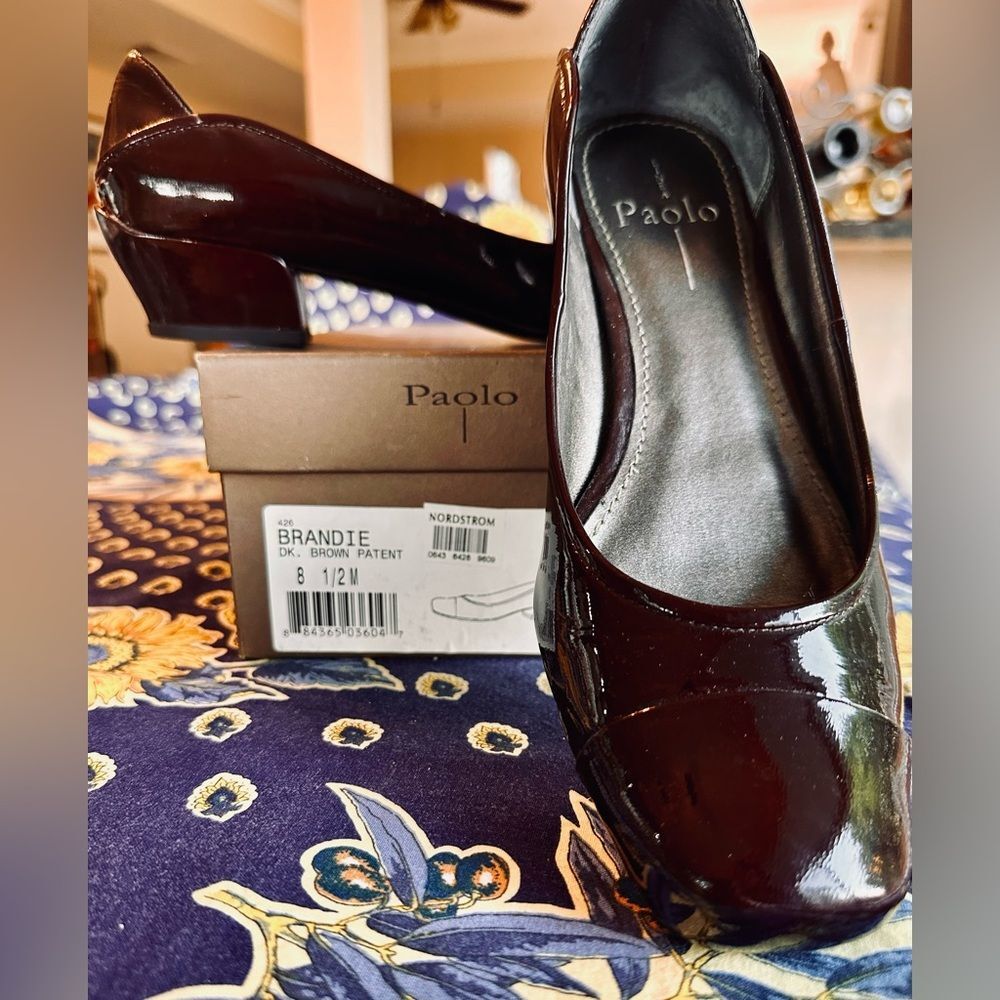 Paolo Dark Brown Flats Elegant Loafers - Picture 2 of 4